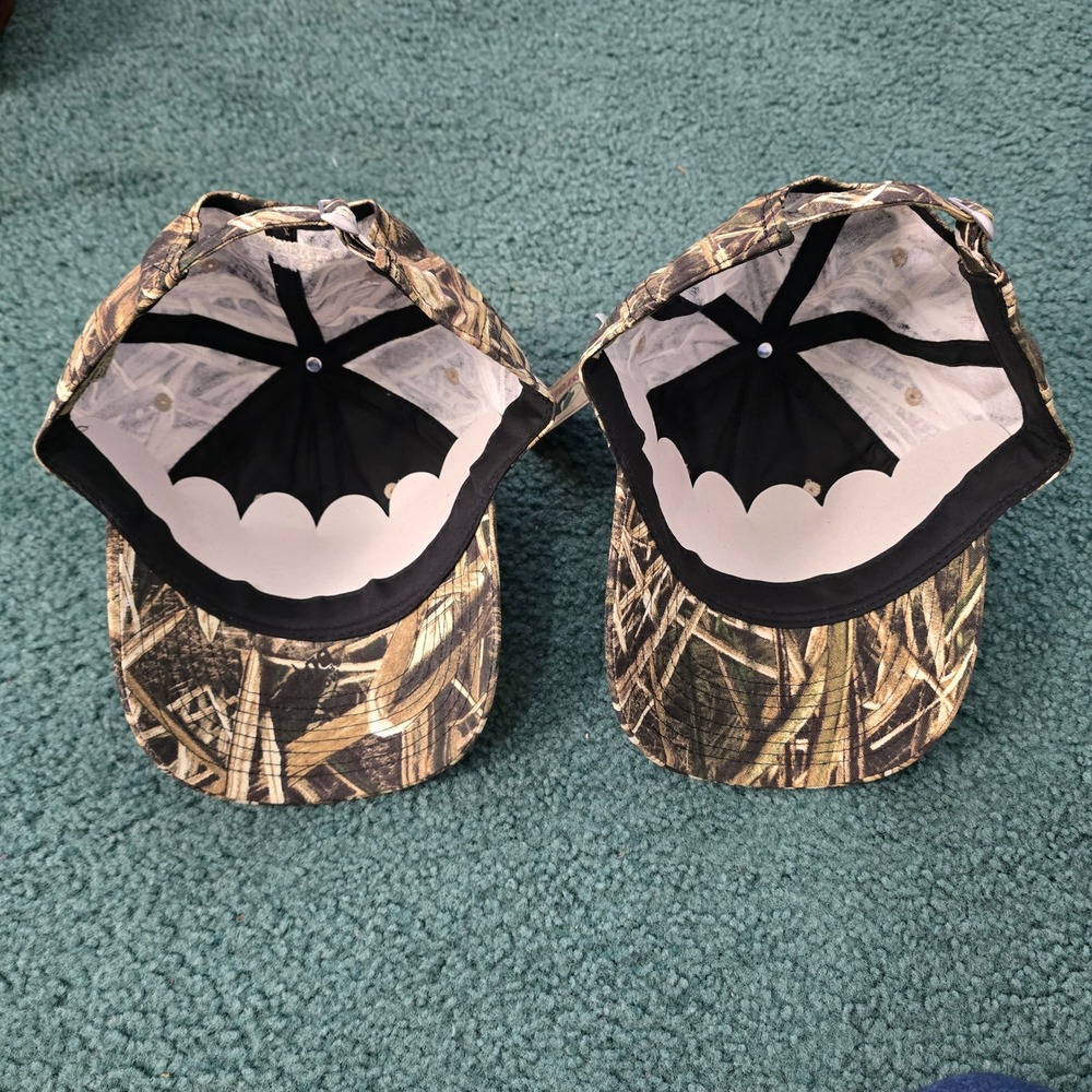 Ducks Unlimited Mens Mossy Oak Camo Baseball Cap Official Licensed Hunting NEW - Picture 8 of 8